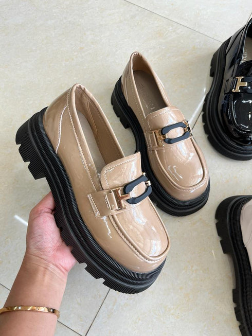 Thick Chunky Platform Loafers